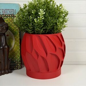 Ringo Planter Pot, Indoor Flower Pot, Tabletop Planter, Organic Texture